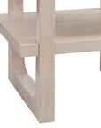 Newport - Rectangle End Table - White
