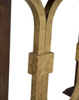 Everly - Console - Dark Brown / Gold