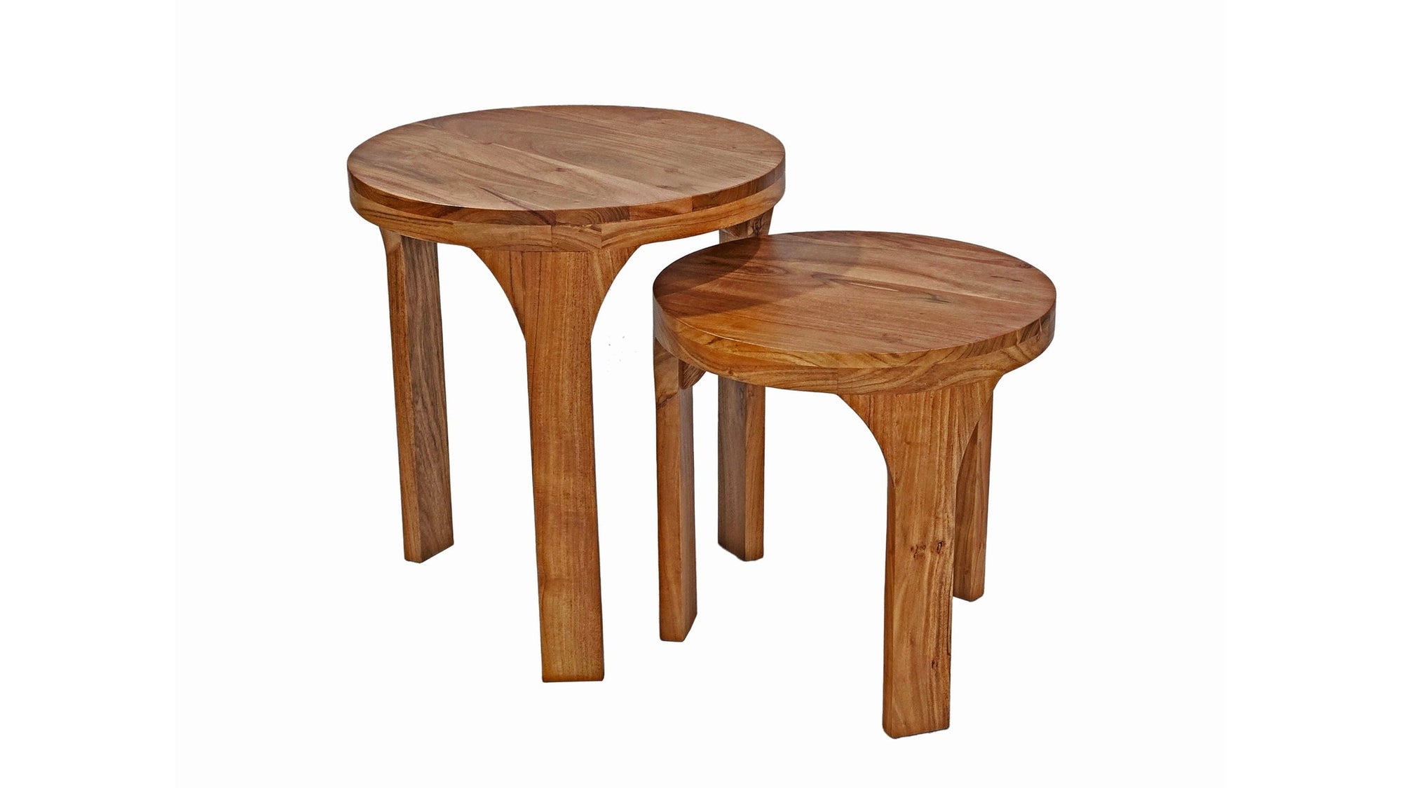 Paige - Bunching Accent Table - Natural Mango