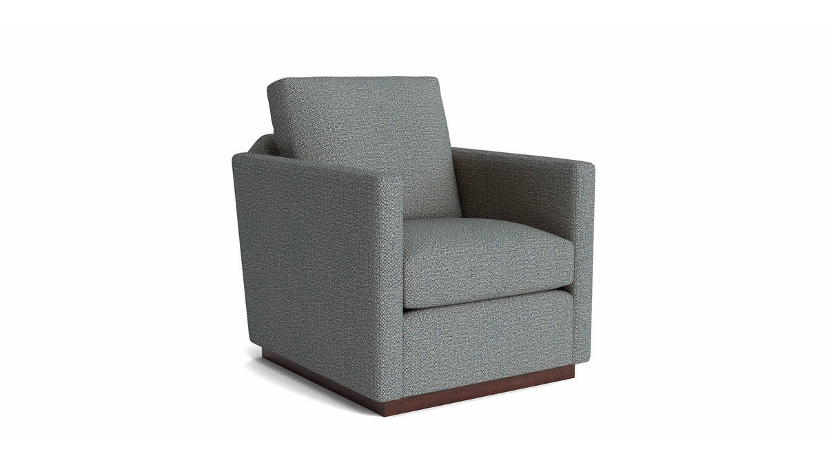 Myles Thin Track Arm Swivel Chair