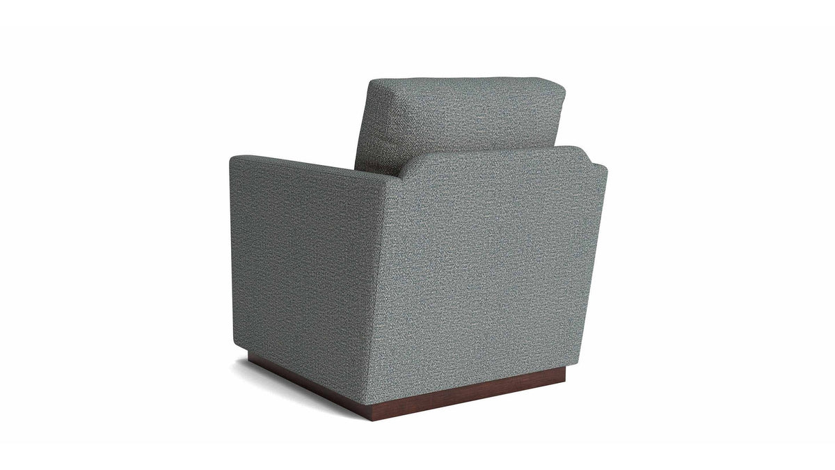 Myles Thin Track Arm Swivel Chair