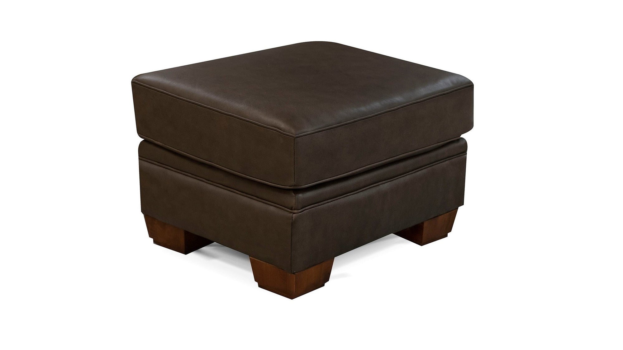 Monroe - Leather Ottoman