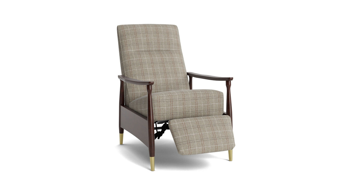 Maris Manual Recliner with Wood Frame