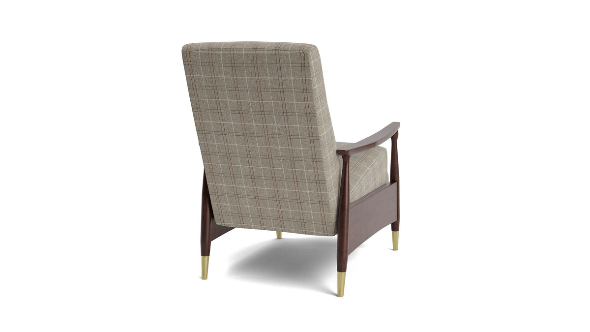 Maris Manual Recliner with Wood Frame