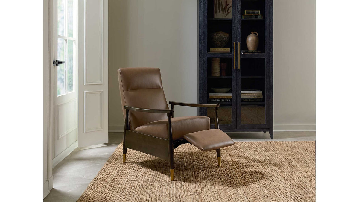 Maris Manual Recliner with Wood Frame