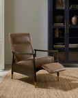 Maris Manual Recliner with Wood Frame