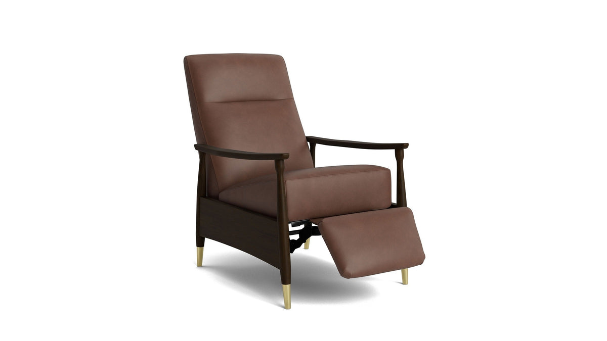 Maris Manual Recliner with Wood Frame