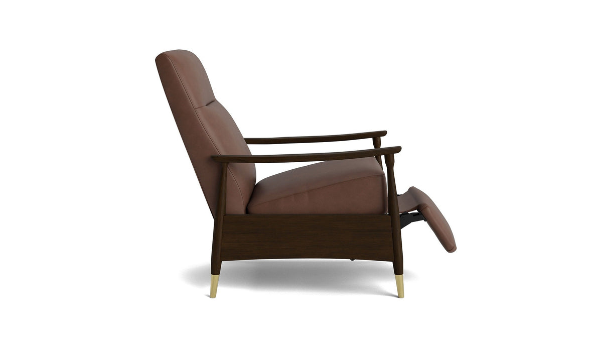 Maris Manual Recliner with Wood Frame