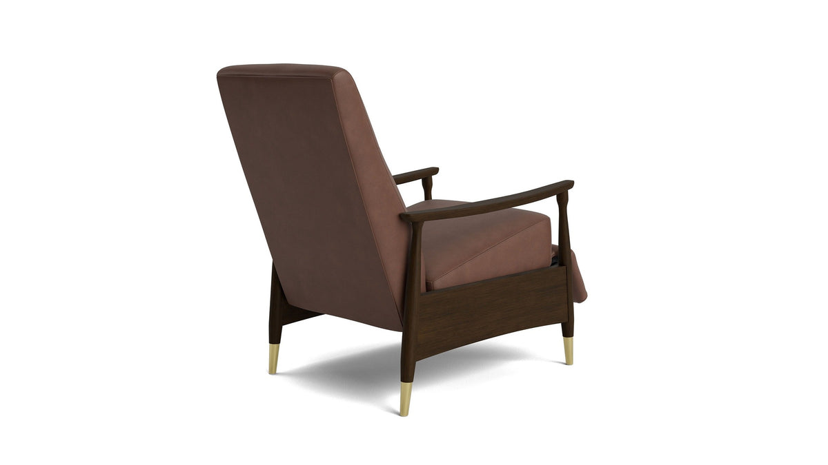 Maris Manual Recliner with Wood Frame