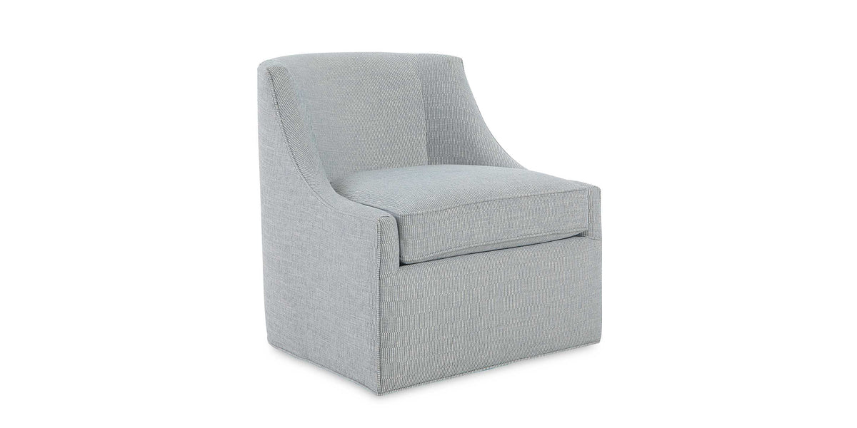 Sylva Accent Chair, Stationary or Swivel