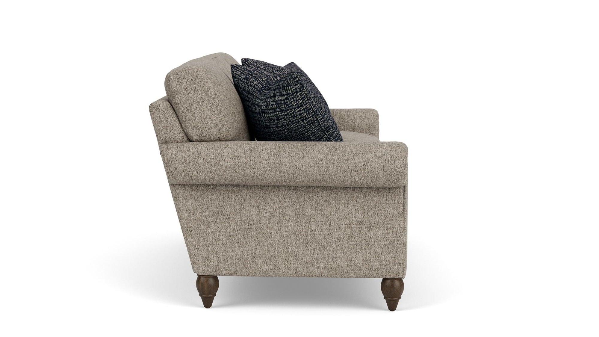 Moxy - Fabric Sofa With Rolled Arms