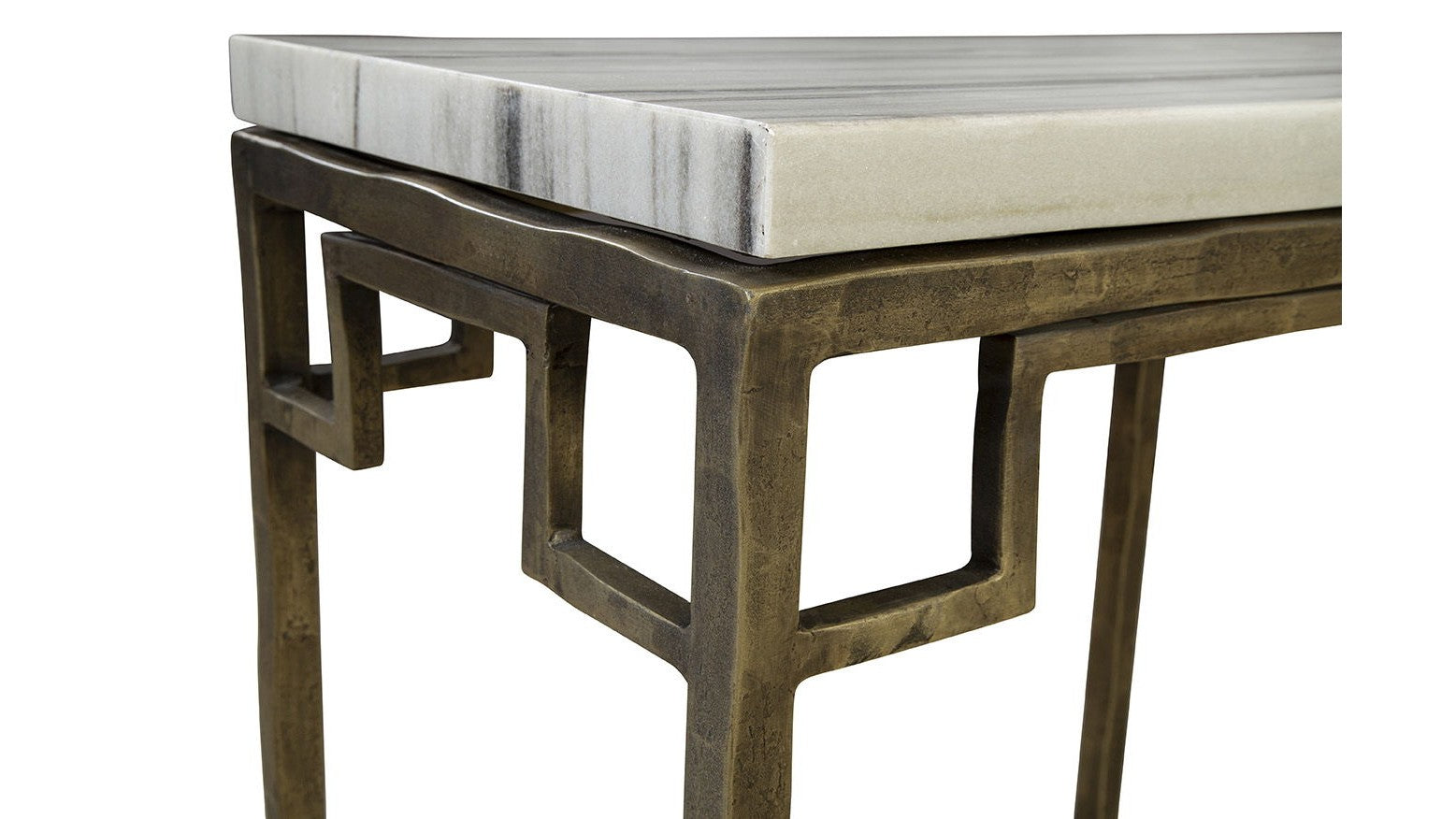 Tours - Console - White / Gold