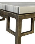 Tours - Console - White / Gold