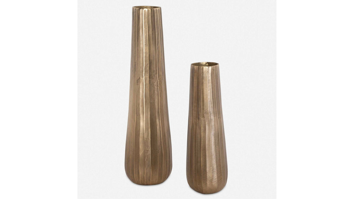 Vertiforge - Antique Vases (Set of 2) - Gold