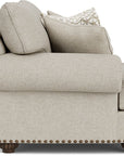Patterson - Fabric Loveseat, Nailhead Trim