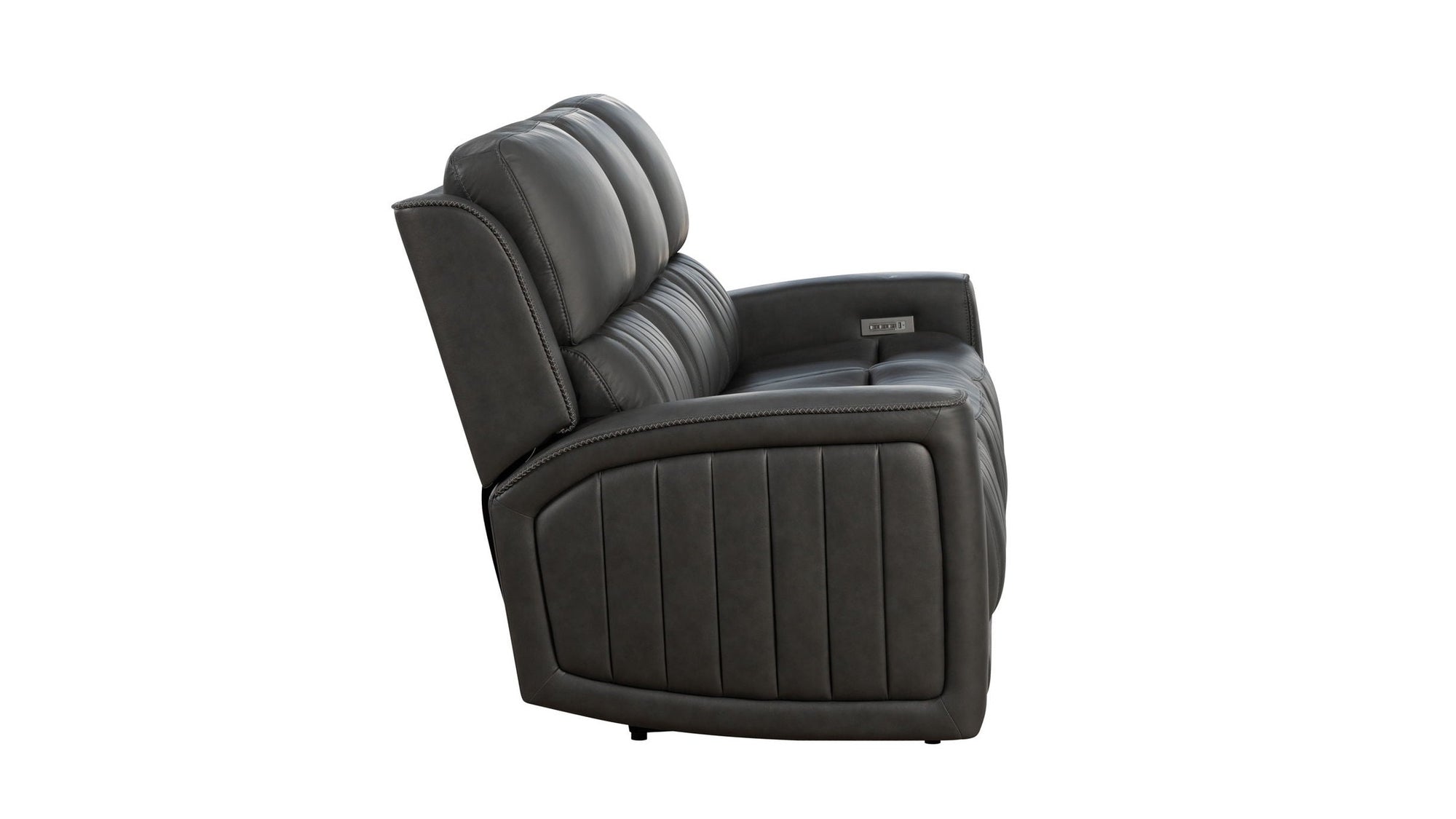 Pierce - Power Sofa With Power Recline, Power Headrest Drop Down Table With Two Cup Holders -Zero Gravity, Lumbar