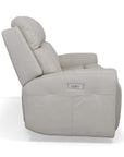 Barnett - Power Reclining Sofa With Power Headrests & Lumbar