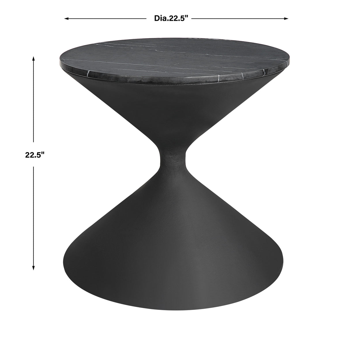Time's Up - Hourglass Shaped Table