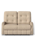 Devon - Reclining Loveseat, Nailhead Trim