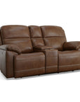 Jackson - Power Reclining Loveseat With Console & Power Headrests