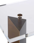 Mcelroy - Modern Side Table - Bronze