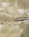 Fragment - Hand Painted Landscape Art - Black / Brown / Gray / Green / White