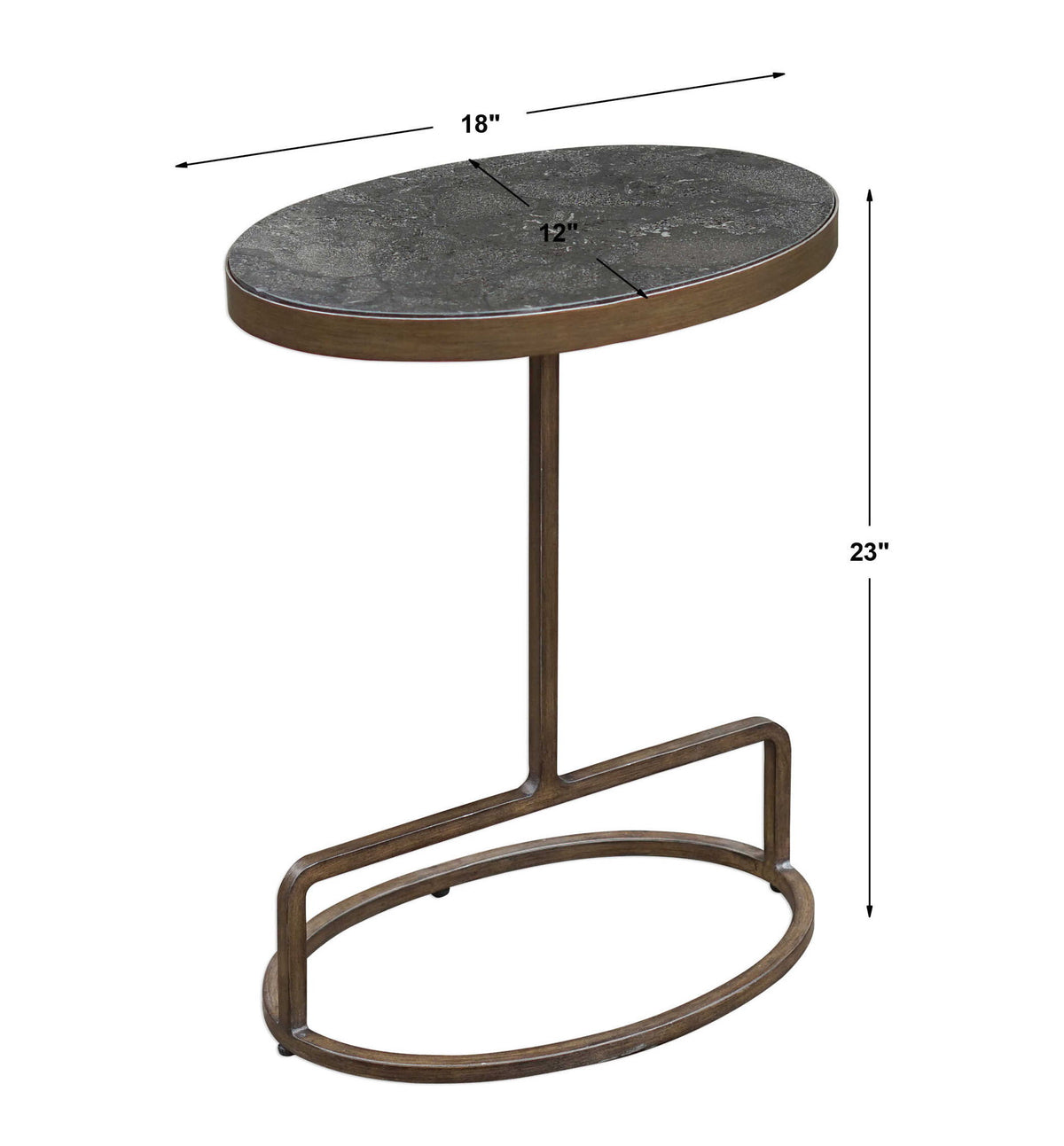 Jessenia - Marble Accent Table