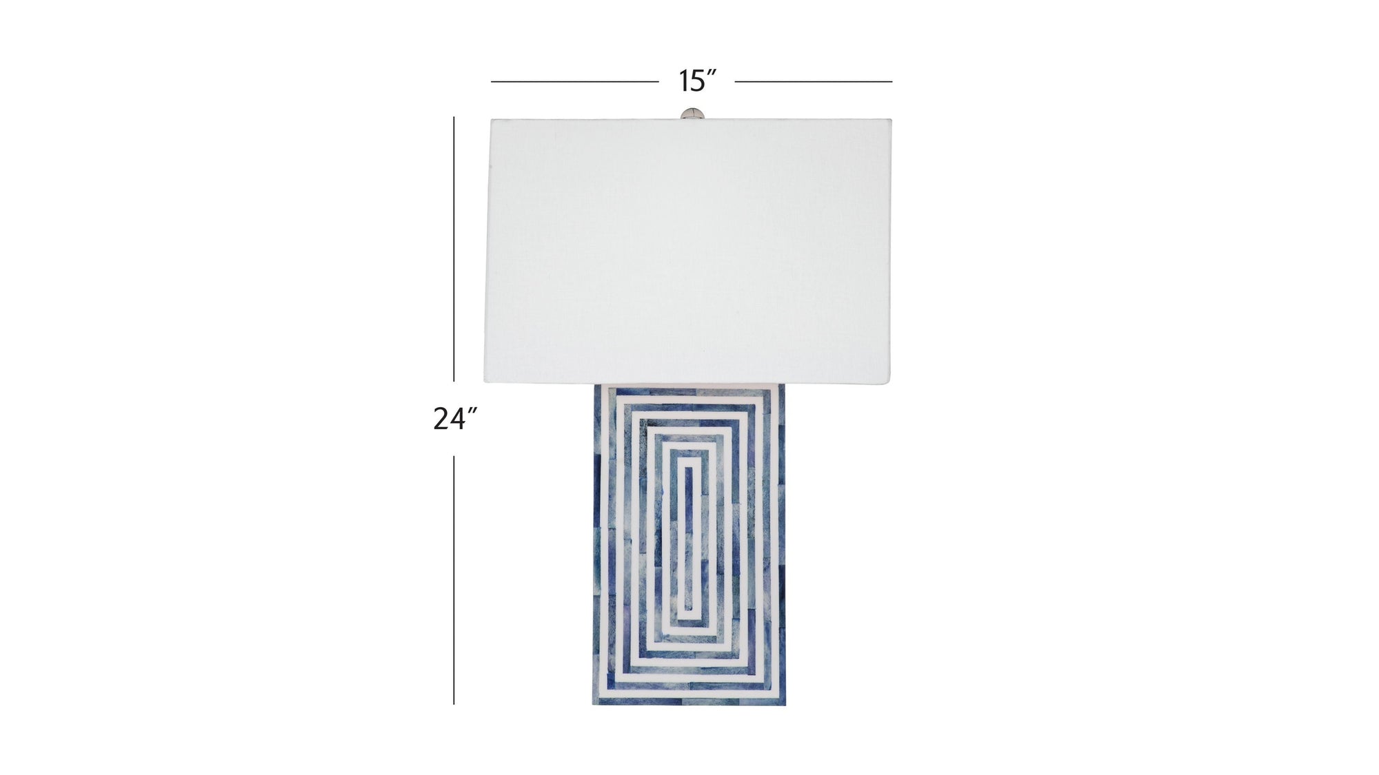 Moray - Table Lamp - Blue