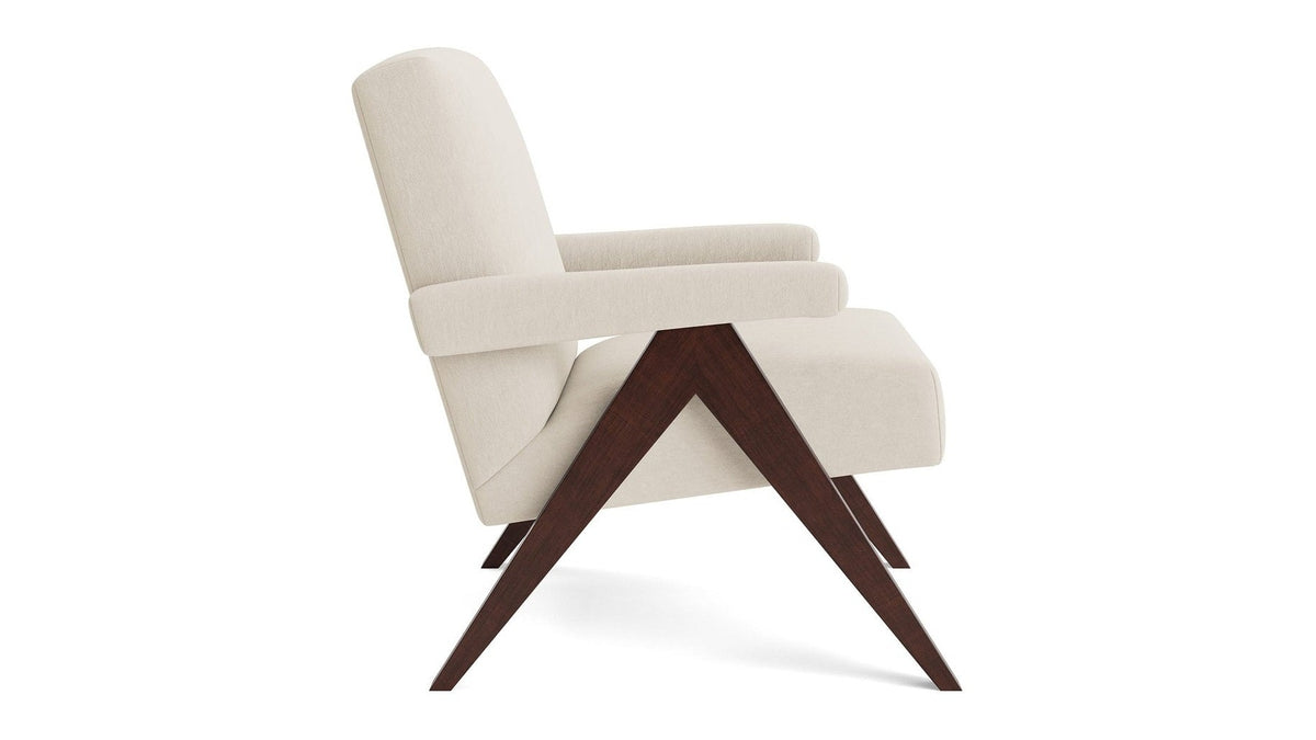 Raeford Accent Chair with Wood A-Frame