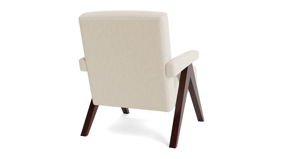 Raeford Accent Chair with Wood A-Frame