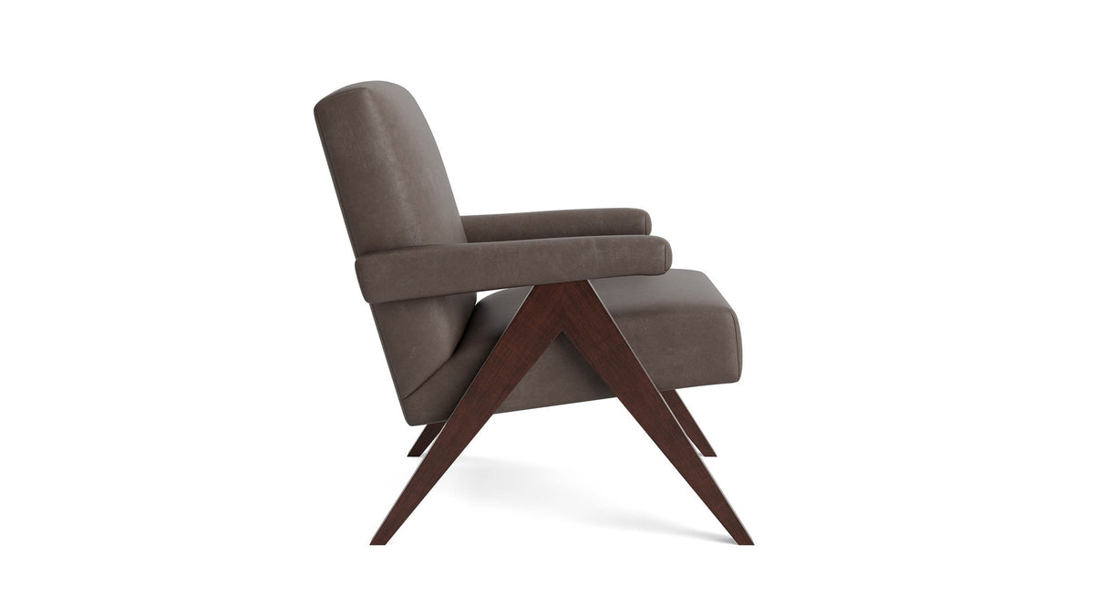 Raeford Accent Chair with Wood A-Frame