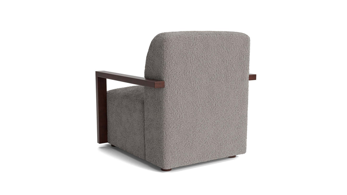 Creswell Accent Chair with Wood Arm