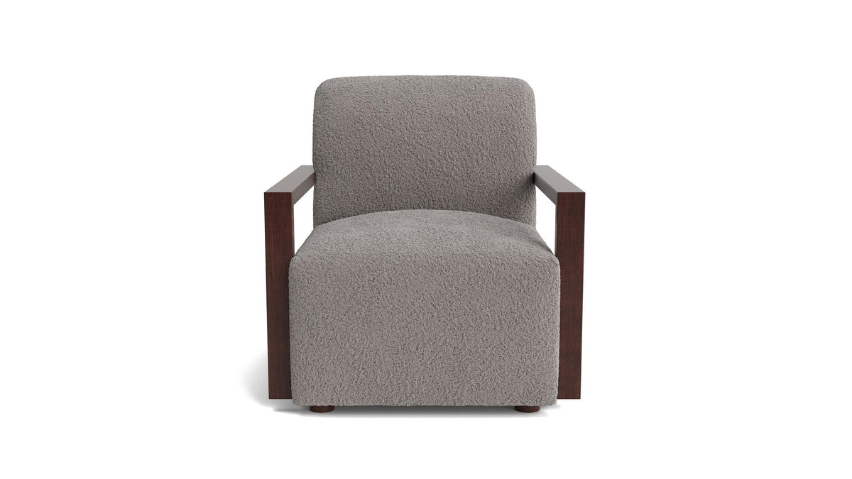 Creswell Accent Chair with Wood Arm