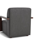 Creswell Accent Chair with Wood Arm