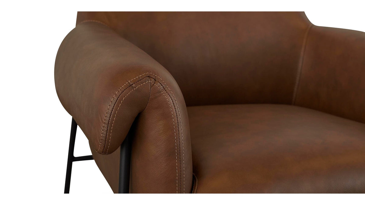 Richfield Accent Chair with Metal Frame