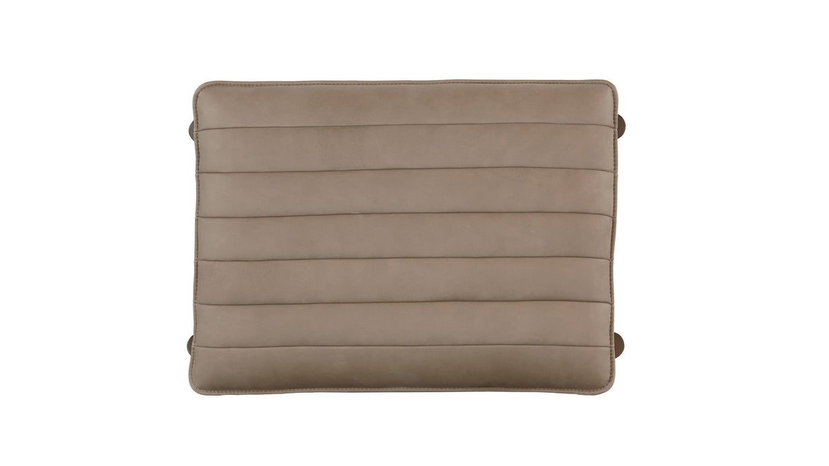 Ellis Leather Ottoman