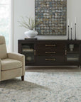 Emmett Track Arm Lay Flat Manual Recliner
