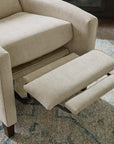 Emmett Track Arm Lay Flat Manual Recliner