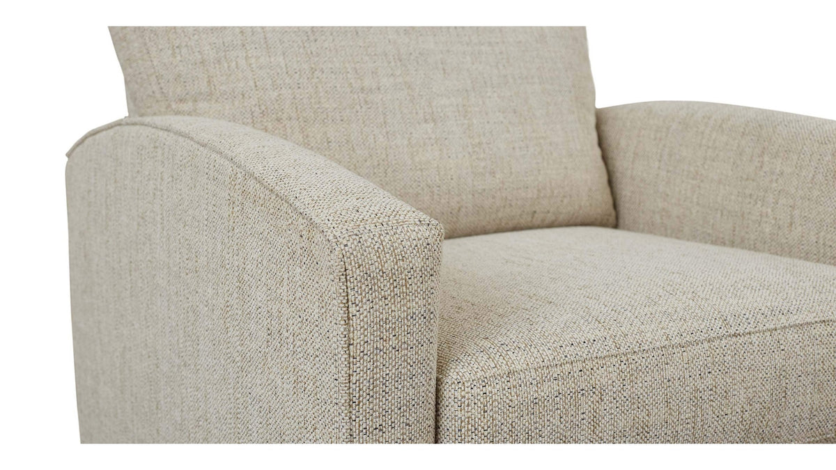 Emmett Track Arm Lay Flat Manual Recliner