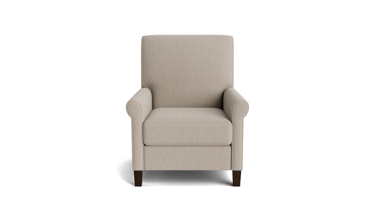 Nelson Sock Arm Lay Flat Manual Recliner