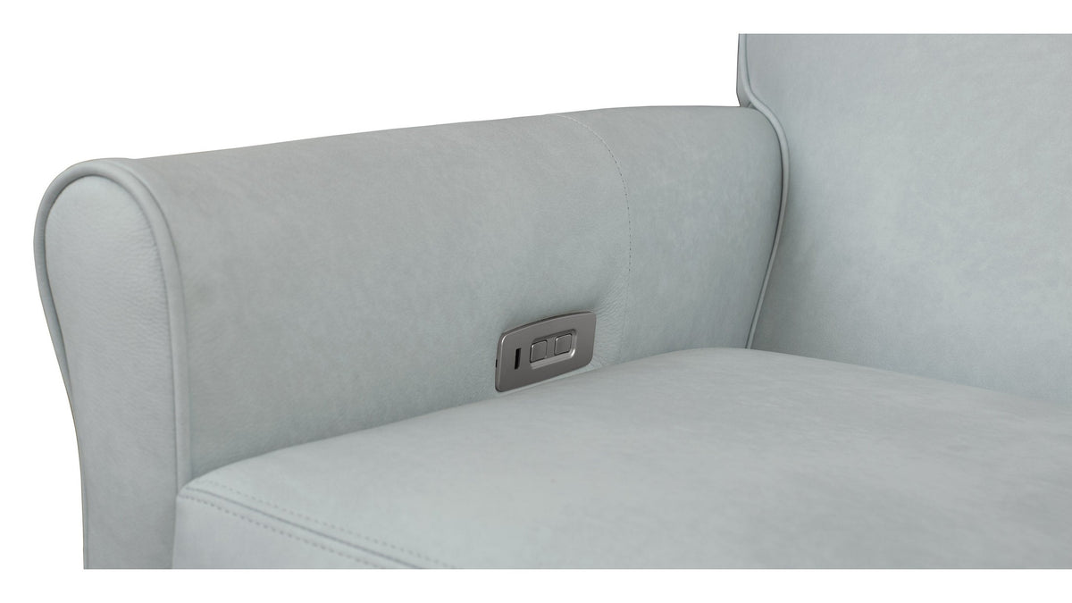 Nelson Sock Arm Lay Flat Manual Recliner