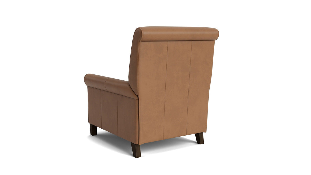 Nelson Sock Arm Lay Flat Manual Recliner