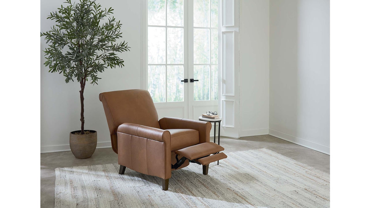 Nelson Sock Arm Lay Flat Manual Recliner