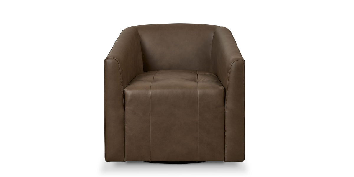 Emory Barrel Accent Chair, Stationary or Swivel