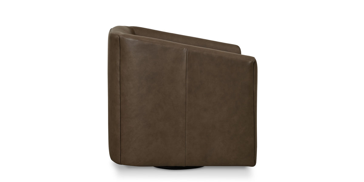 Emory Barrel Accent Chair, Stationary or Swivel