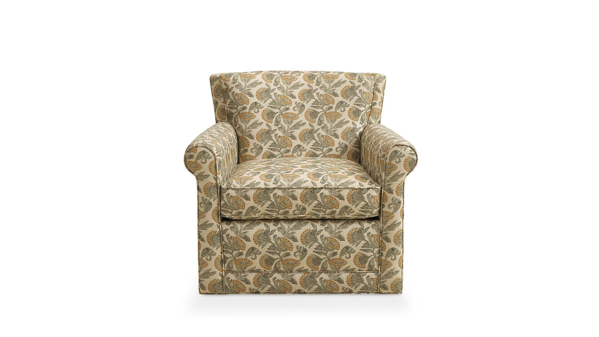 Jane Roll Arm Swivel Chair