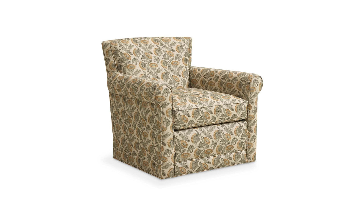 Jane Roll Arm Swivel Chair