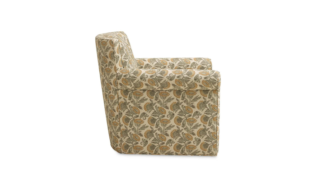 Jane Roll Arm Swivel Chair