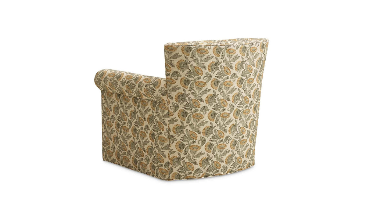 Jane Roll Arm Swivel Chair