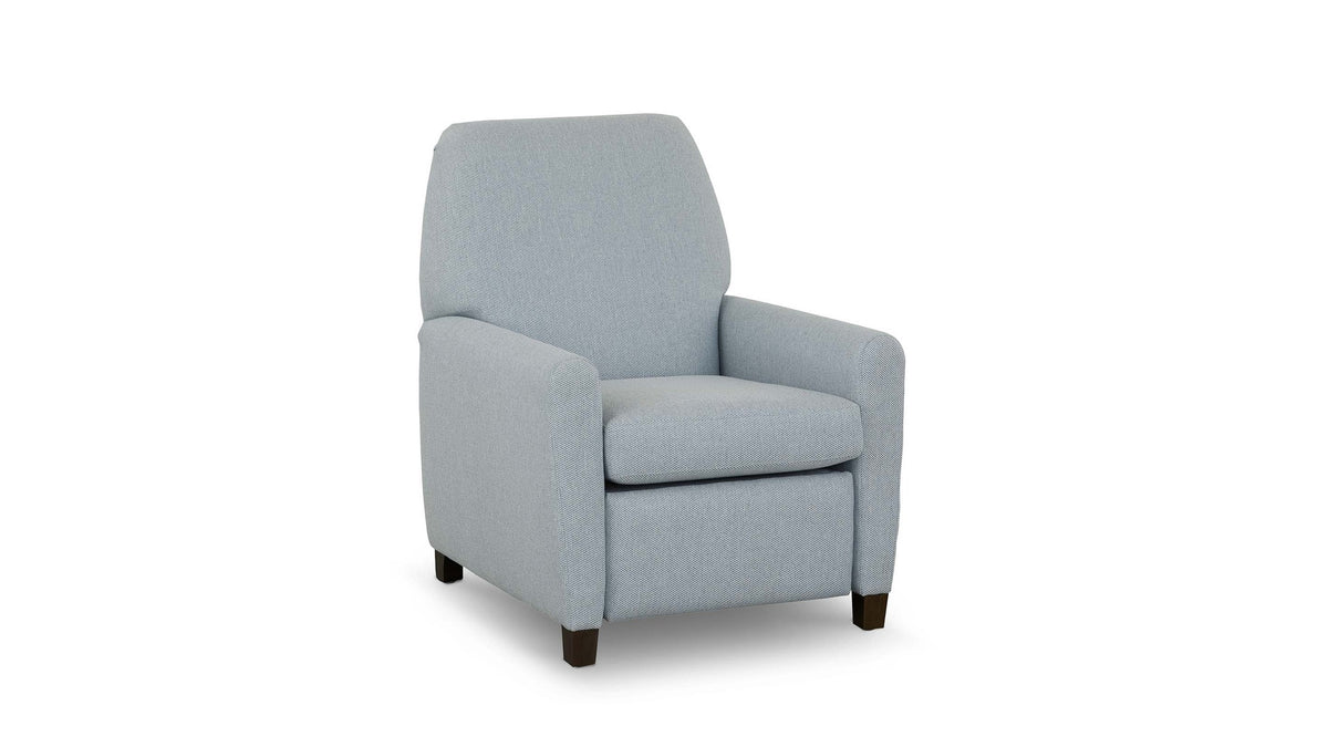 Deacon Round Arm Lay Flat Manual Recliner